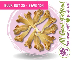 25 x Venison Ears - SAVE 10%