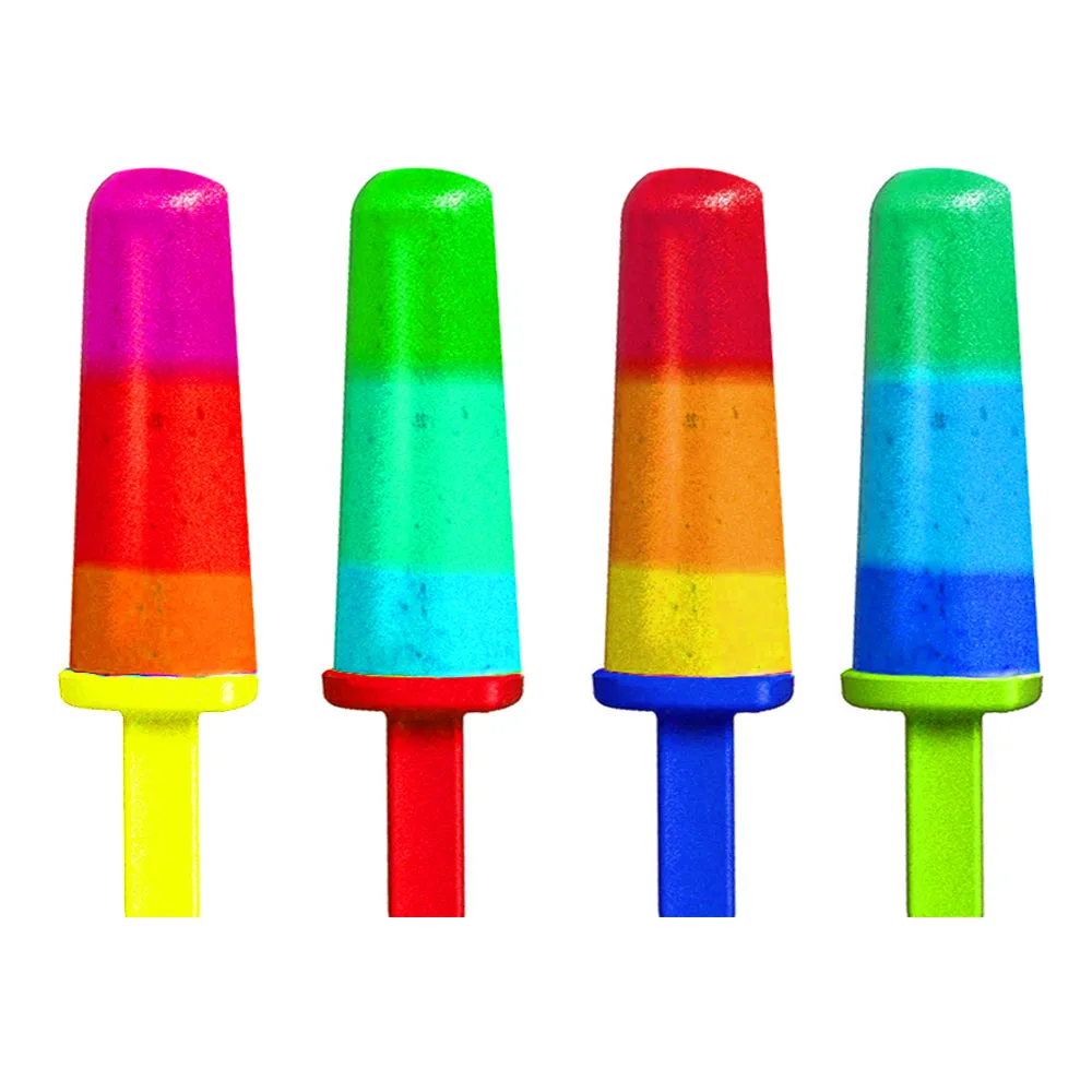 4 Section Ice Pop Maker Mold Popsicle Dessert Cream Frozen Pops Cake Treats DYI