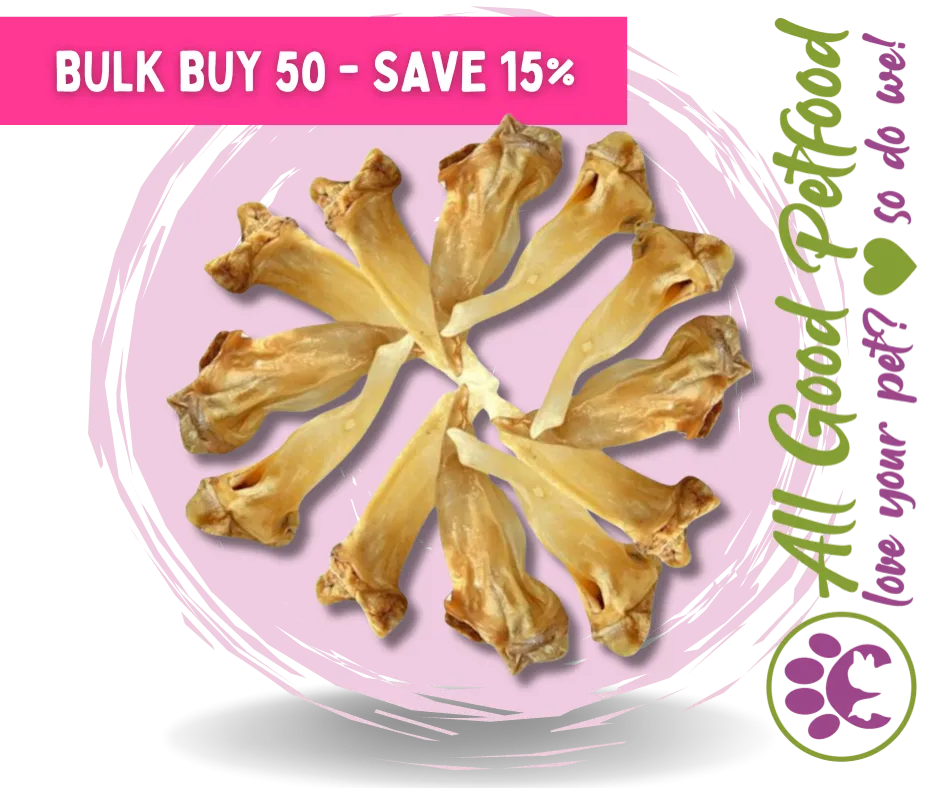 50 x Venison Ears - SAVE 15% !