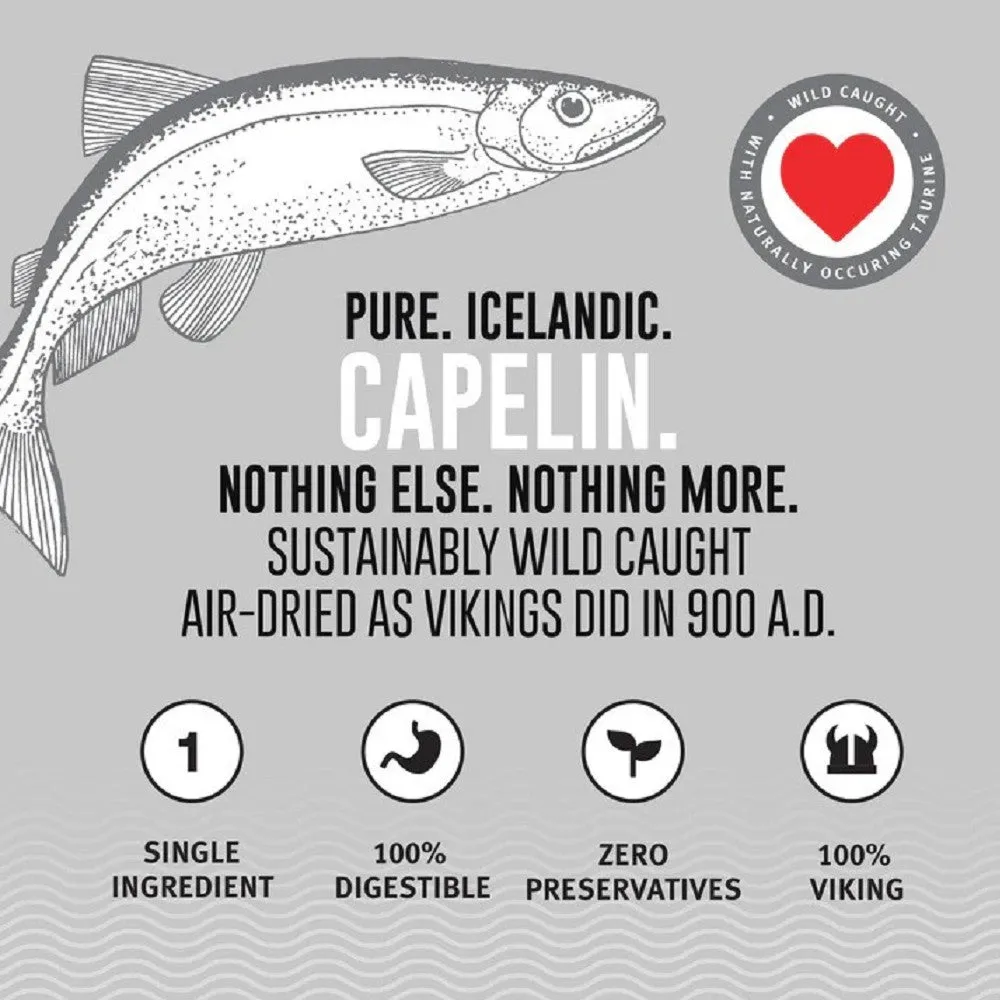 Capelin Whole Fish Dog Treats