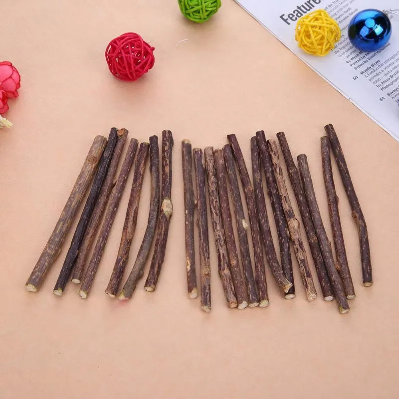 Catnip Teeth Brushing Sticks for Cat 15 / 20 Pcs Set