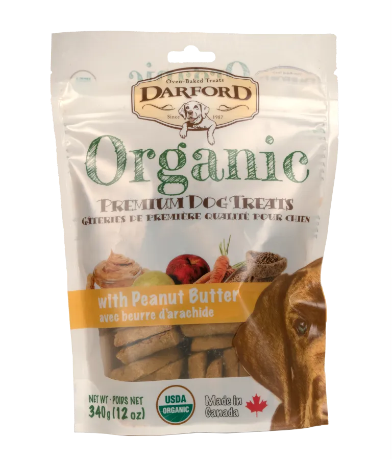 Darford Organic with Peanut Butter 340g