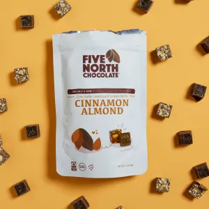 Dark Chocolate with Organic Almond and Cinnamon