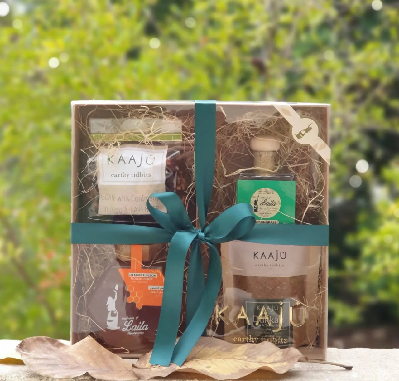 Gift Box Honey, Pecan, Olive oil, Dukkah