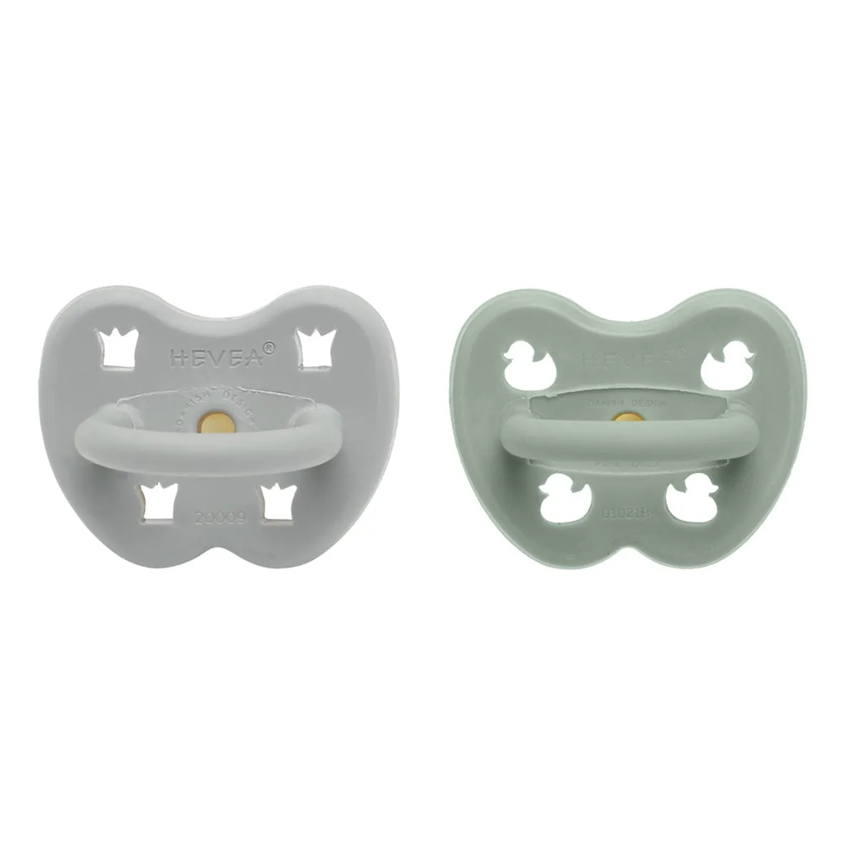 Gorgeous Grey & Sage Orthodontic Pacifier 2 Pack (3-36 Months)