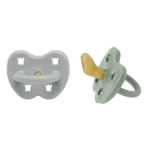 Gorgeous Grey & Sage Orthodontic Pacifier 2 Pack (3-36 Months)
