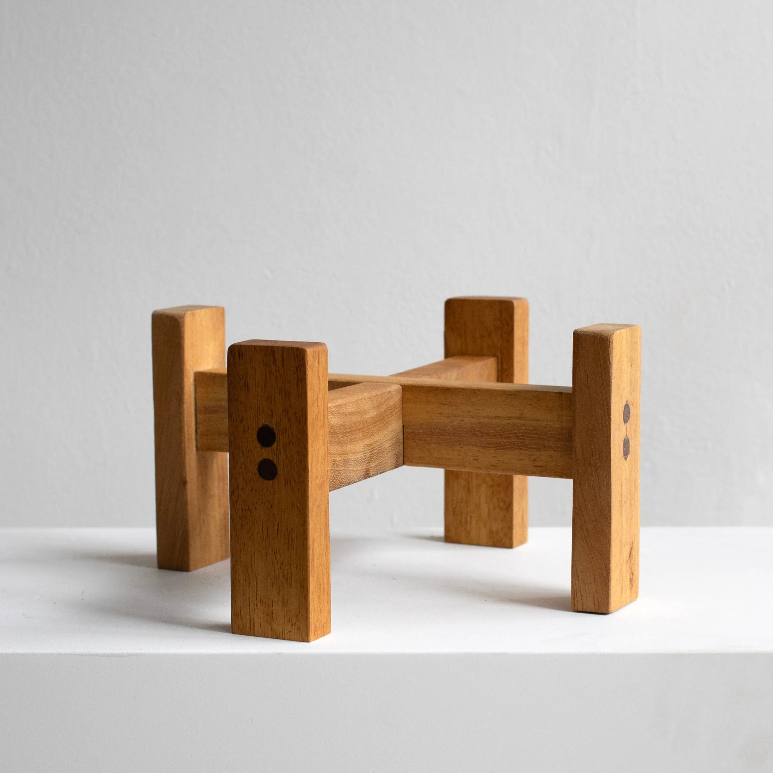Hand Made Wooden Stand for Hand Thrown Vessel