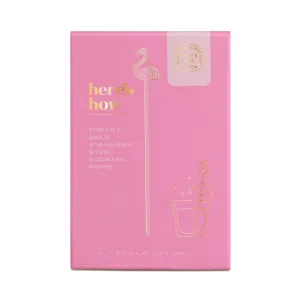 Heres How The Lily Flamingo Cocktail Picks (Set of 4)