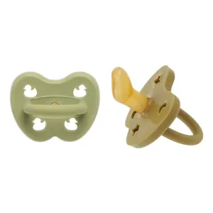 Hunter Green & Olive Orthodonic Pacifier 2 Pack (3-36 Months)