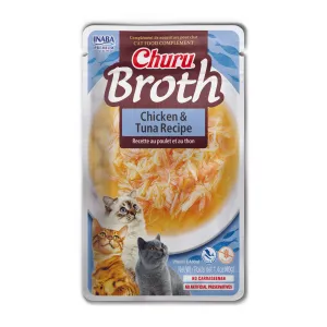 Inaba Churu Chicken and Tuna Broth Pouch Cat Treat