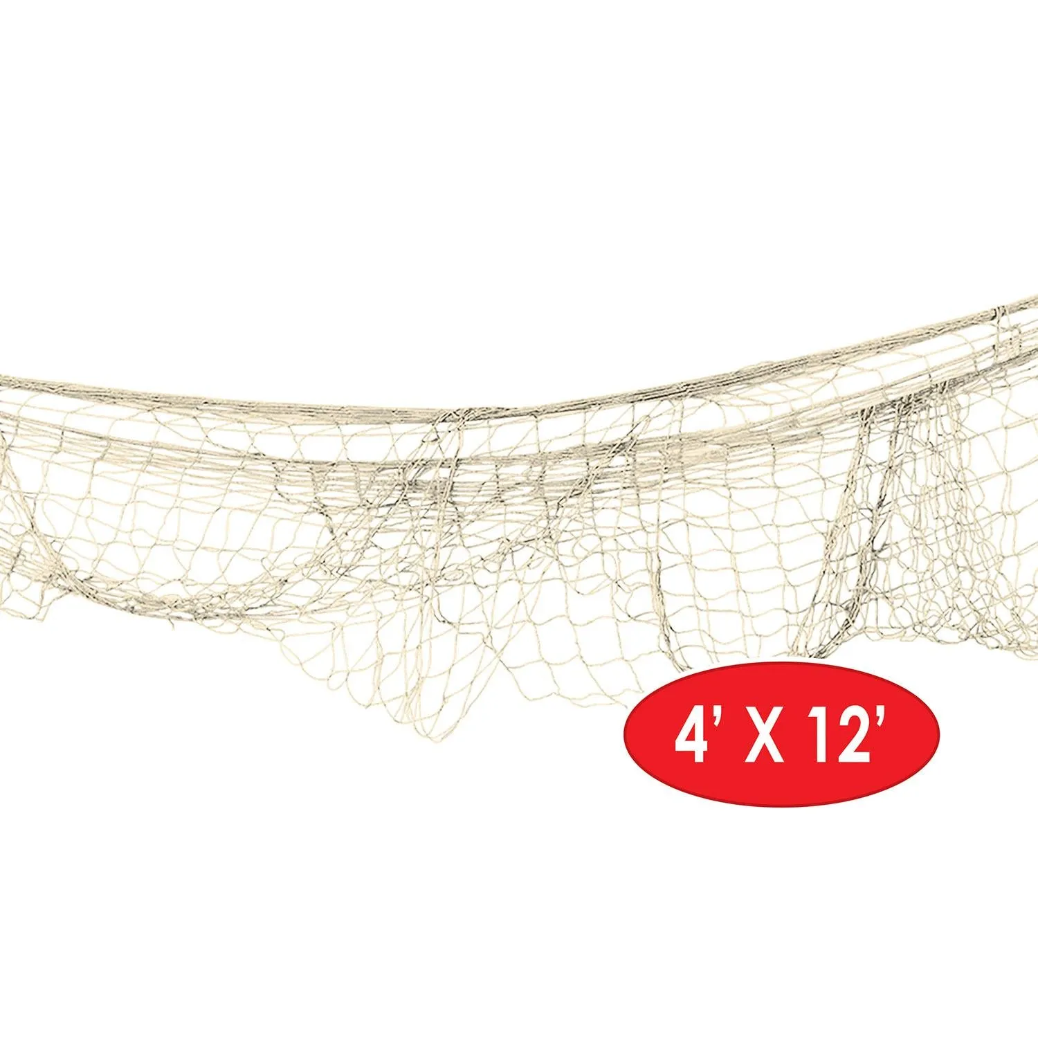 Luau Party Fish Netting - natural white