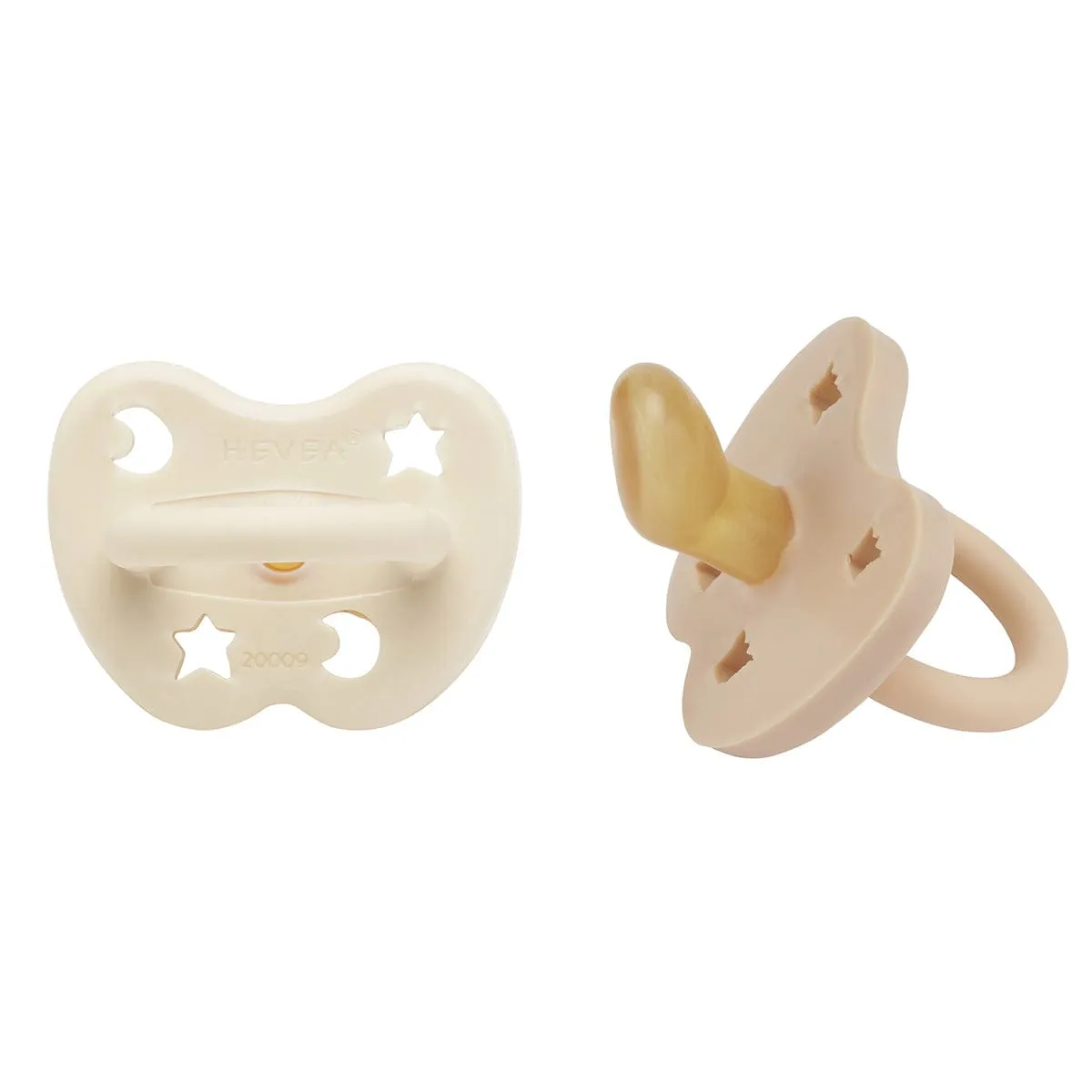 Milky White & Sand Orthodontic Pacifier 2 Pack (3-36 Months)