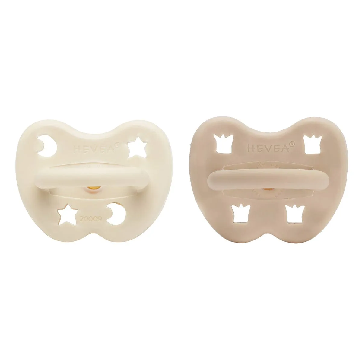 Milky White & Sand Orthodontic Pacifier 2 Pack (3-36 Months)