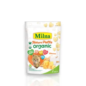 Milna Nature Puffs Organic Banana 12M  15g