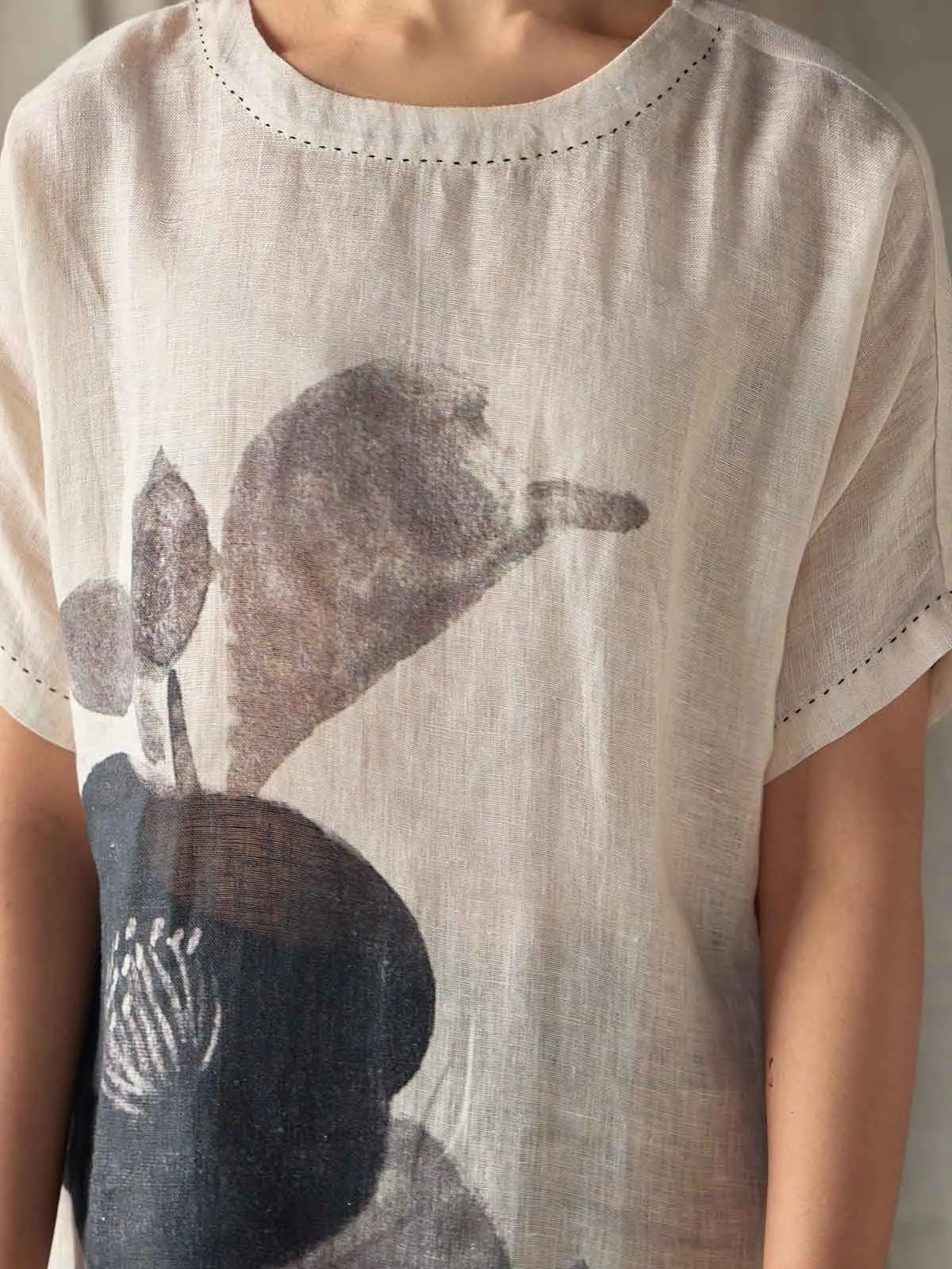 Natural Pure Hemp Top