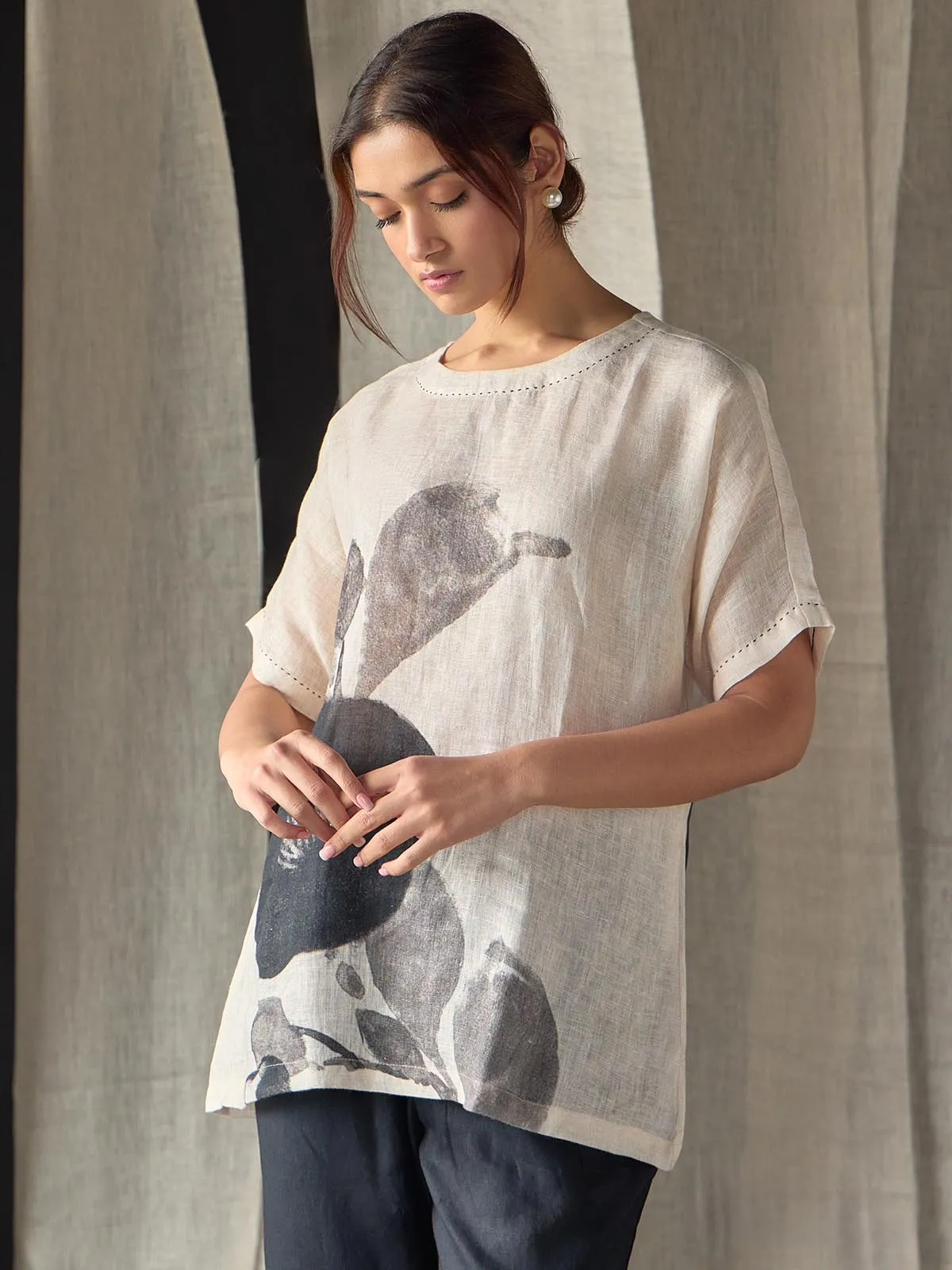 Natural Pure Hemp Top