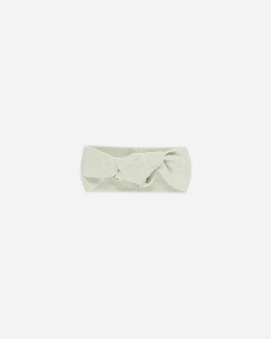 Pointelle Knotted Headband