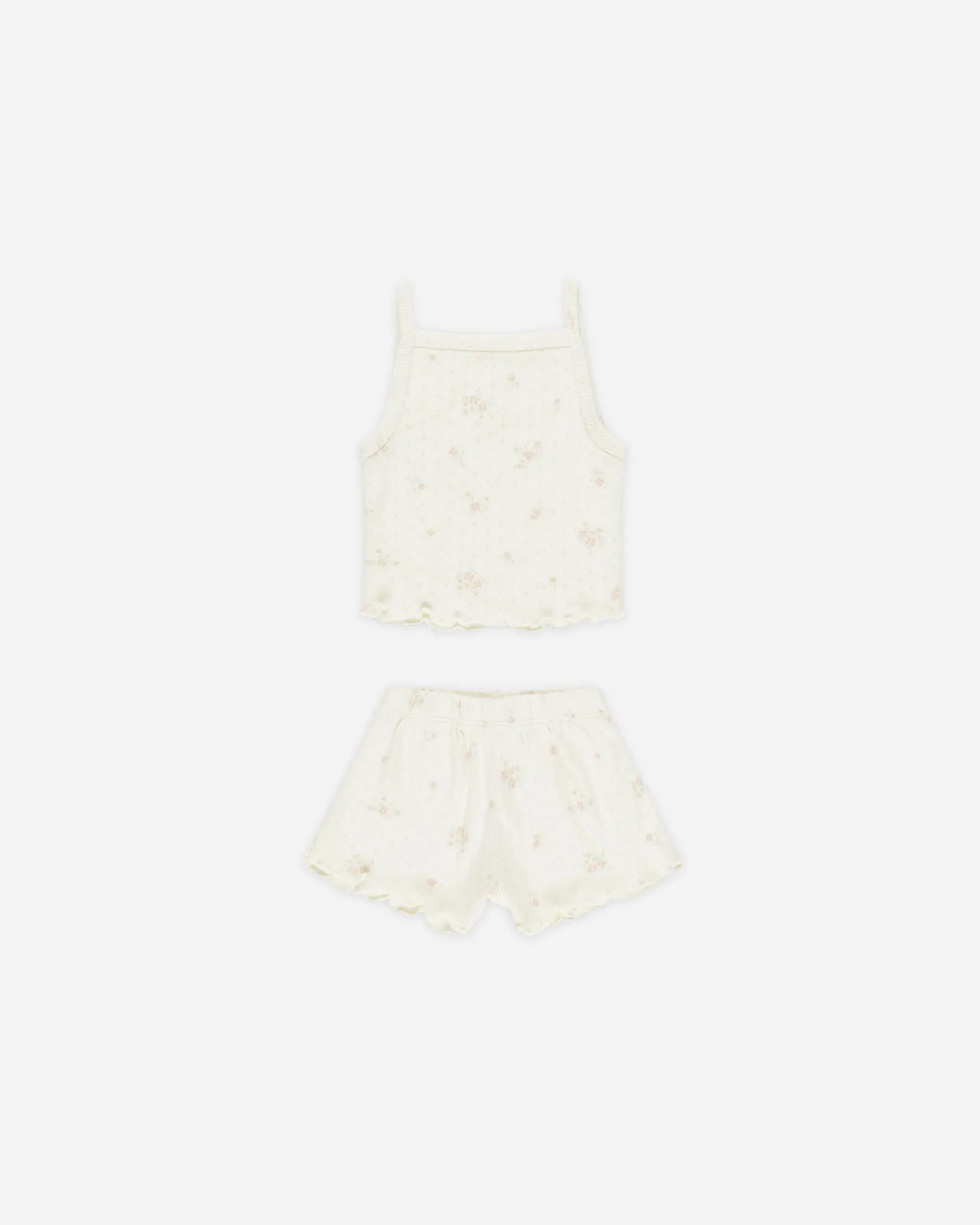 Pointelle Tank   Shortie Set