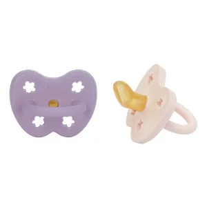 Powder Pink & Lavender Orthodontic Pacifier 2 Pack (3-36 Months)