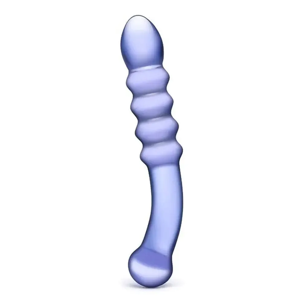 Certainly! Heres an optimized title for the product:

Vibrant Purple Rain Ribbed Silicone Dildo - Flexible, Waterproof Pleasure Toy with Textured Stimulation

This title includes modifiers to highlight key features and enhance marketability.