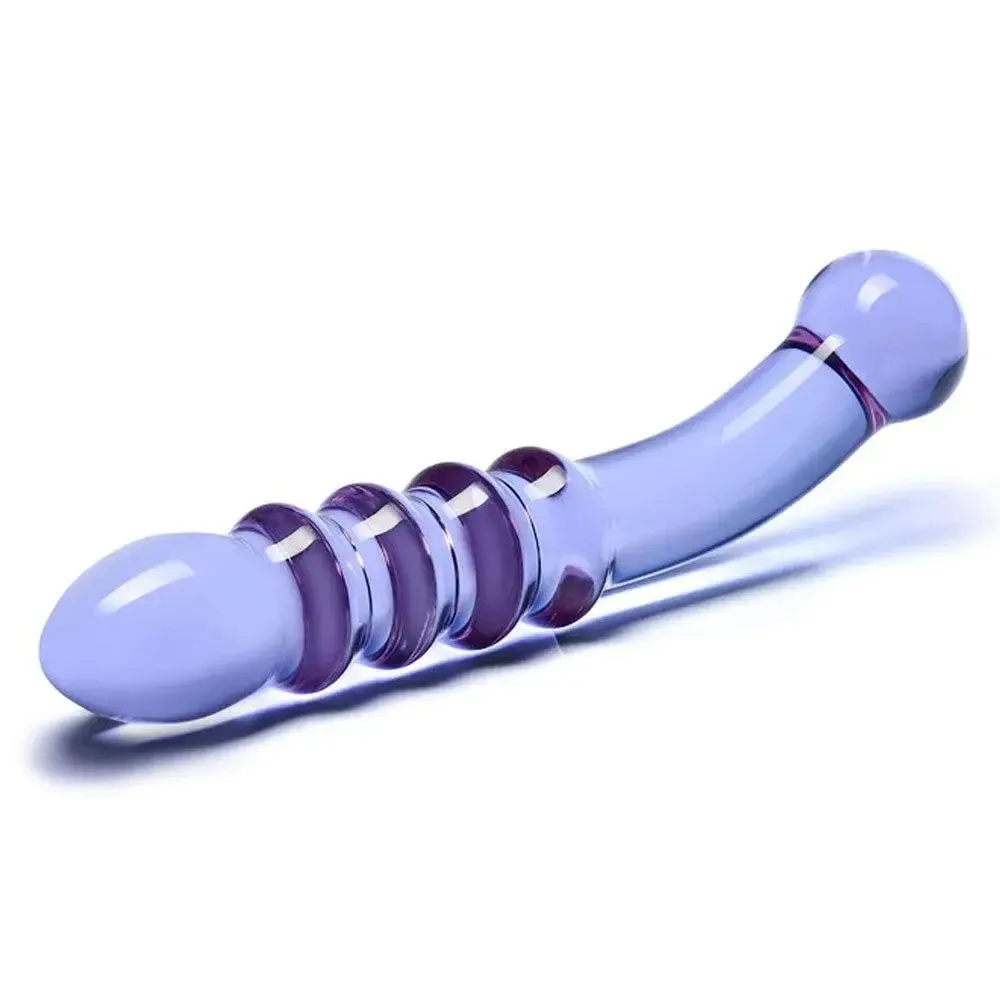 Certainly! Heres an optimized title for the product:

Vibrant Purple Rain Ribbed Silicone Dildo - Flexible, Waterproof Pleasure Toy with Textured Stimulation

This title includes modifiers to highlight key features and enhance marketability.