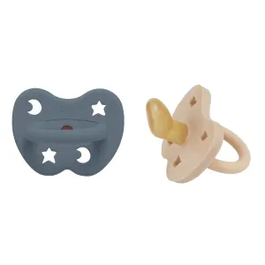 Sand & Ocean Blue Orthodontic Pacifier 2 Pack (3-36 Months)