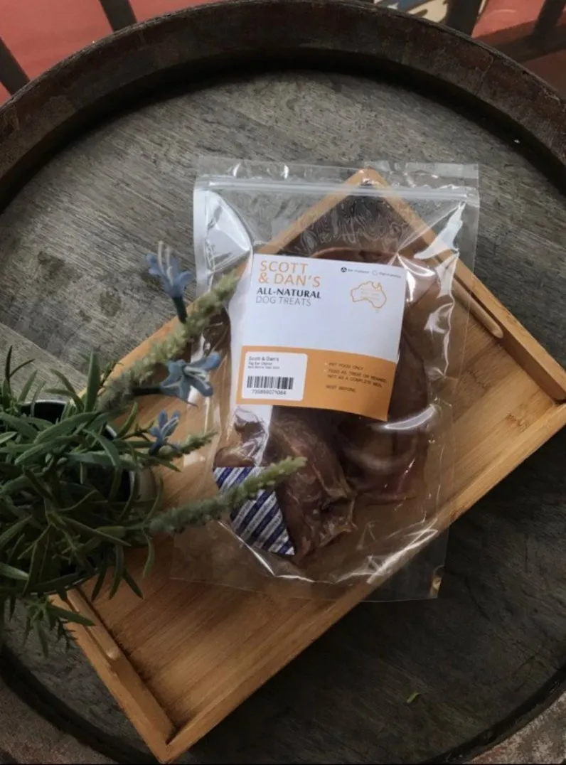 Scott & Dan's Pig Ear Dog Treats