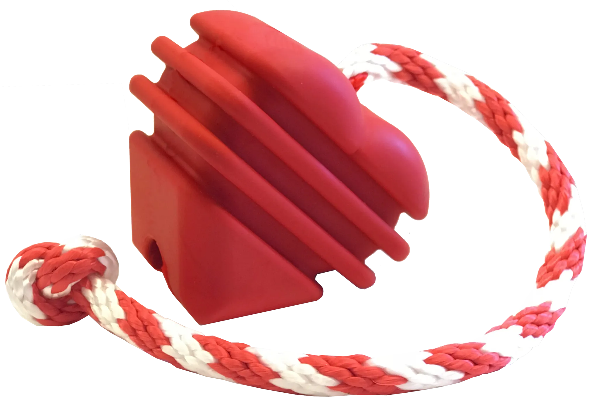 SodaPup Heart on a String Chew Toy
