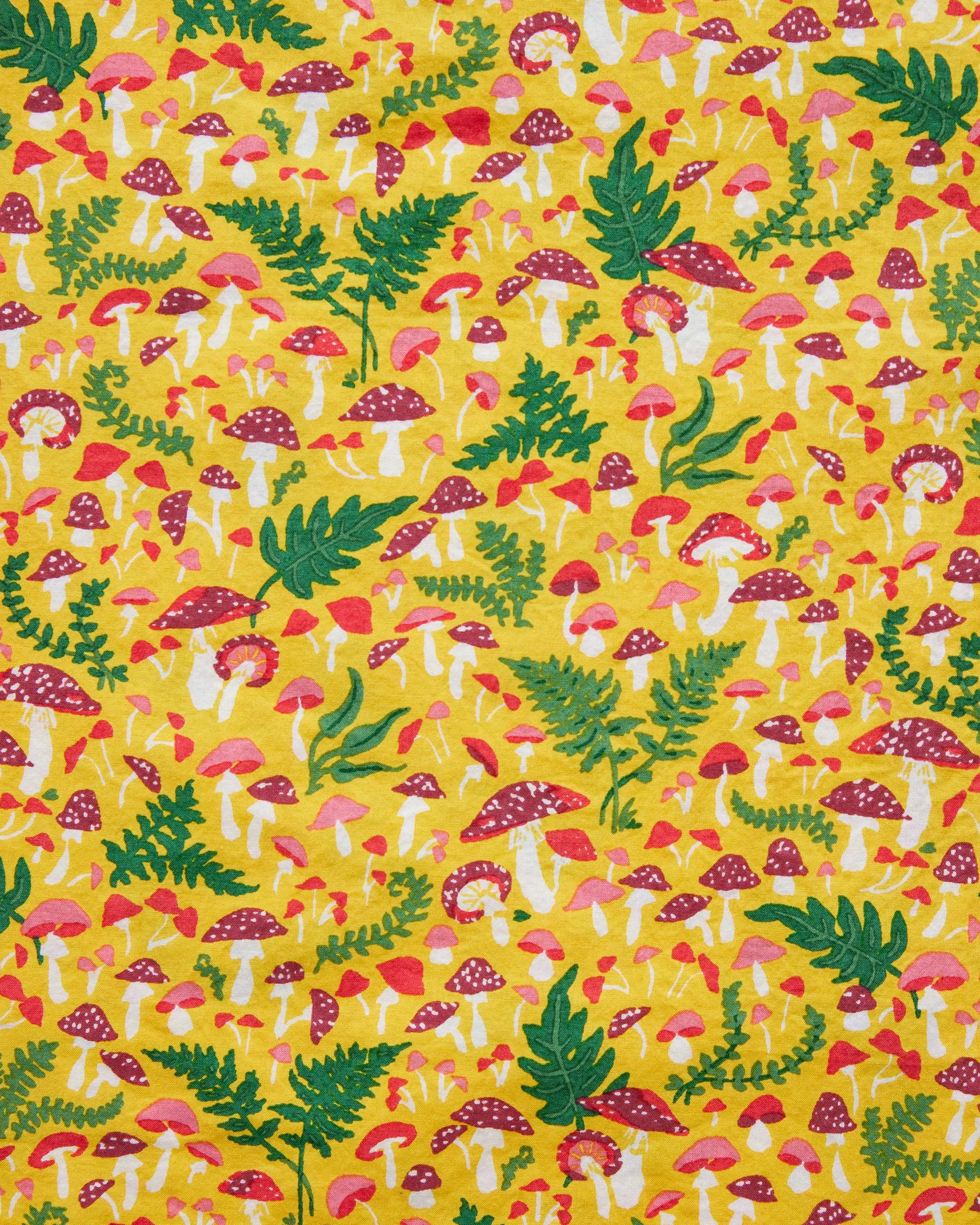 Toadstools - Long Sleep Set - Sunshine Yellow