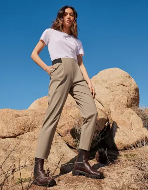 Turn It Up Pants - Khaki Bio